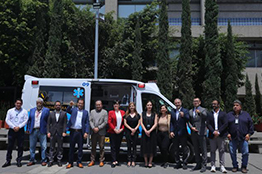 La Universidad de Guadalajara dona tres ambulancias de urgencias avanzadas al Hospital Civil de Guadalajara