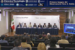 La UNAM apoyará colaboraciones científicas del mundo, con datos del observatorio Vera C. Rubin