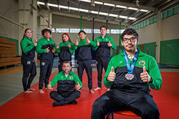 Conquista el podio la Selección de Judo de la Autónoma del Estado de México